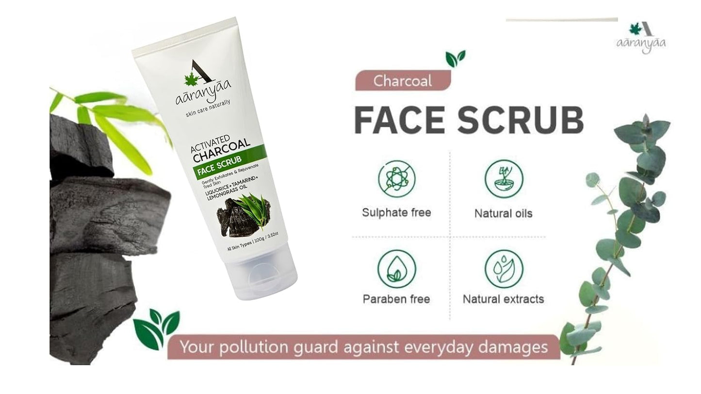 Charcoal Face Scrub