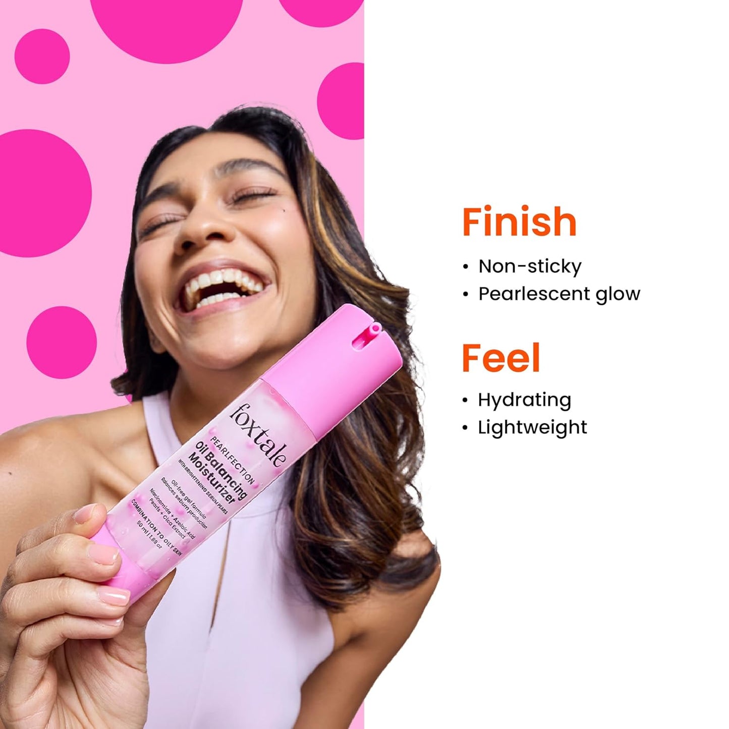 Foxtale Oil Balancing Moisturizer with Niacinamide & Cica