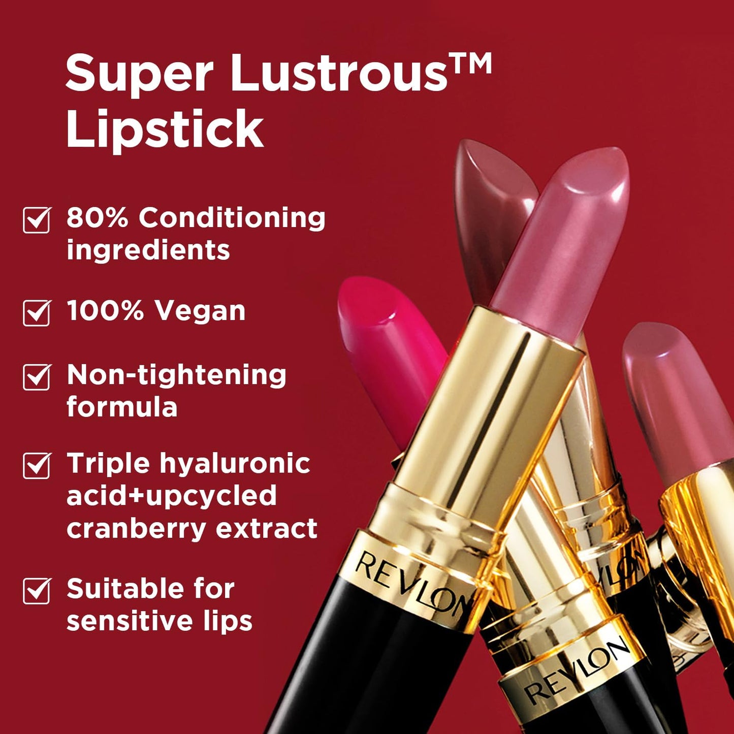REVLON Super Lustrous Matte Lipstick | 4.25g