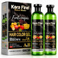 Kera Fine Fruit Vinegar Hair Color Gel Dark Brown | Hair Colour for Men & Women