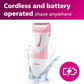 PHILIPS Cordless Satin Shave Wet & Dry Electric Shaver HP6306