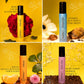 RIVONA NATURALS Versatile Unisex Floral Perfume Gift Set Of 4x15ml For Unisex, Premium Long-Lasting Liquid Fragrance