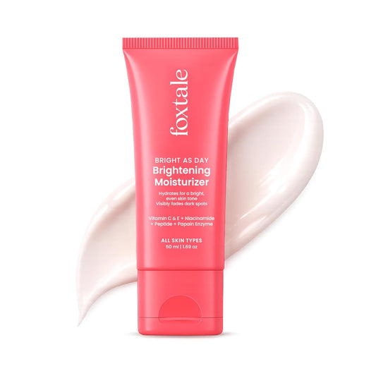 Foxtale Brightening Moisturiser with Vitamin C & Niacinamide (50ml)
