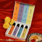 RIVONA NATURALS Versatile Unisex Floral Perfume Gift Set Of 4x15ml For Unisex, Premium Long-Lasting Liquid Fragrance