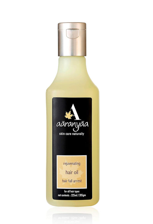 Aaranyaa Rejuvenating Hair Oil For Hair Fall Dandruff Control and Hair Growth With Argan Oil, Amla and Coconut Oil | Strong, Long and Thick hair -200 ml