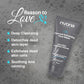 Rivona Naturals Charcoal Face Wash for men, anti pollution and deep pore cleasning with tea tree and rice granules 100ml