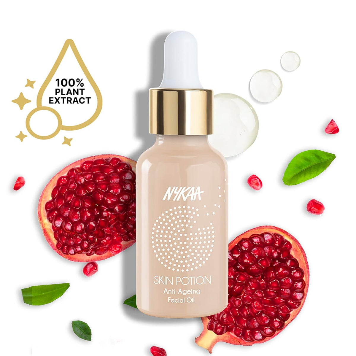 Nykaa Naturals Glow Boosting Serum Oil with Natural Vitamin C and Vitamin E