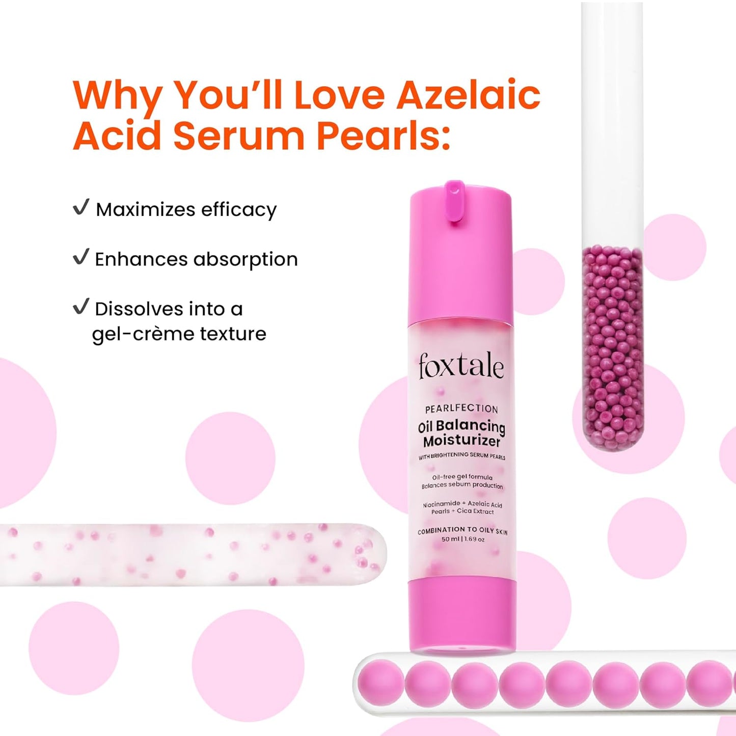 Foxtale Oil Balancing Moisturizer with Niacinamide & Cica