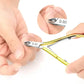 Shills Professional Beauty Care Cuticle Cutter-Gold D-501 1N