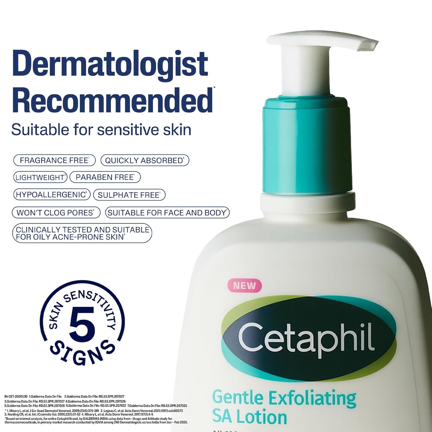 Cetaphil Gentle Daily Exfoliating Lotion With Salicylic Acid For Oily Acne Prone Skin (236ml)