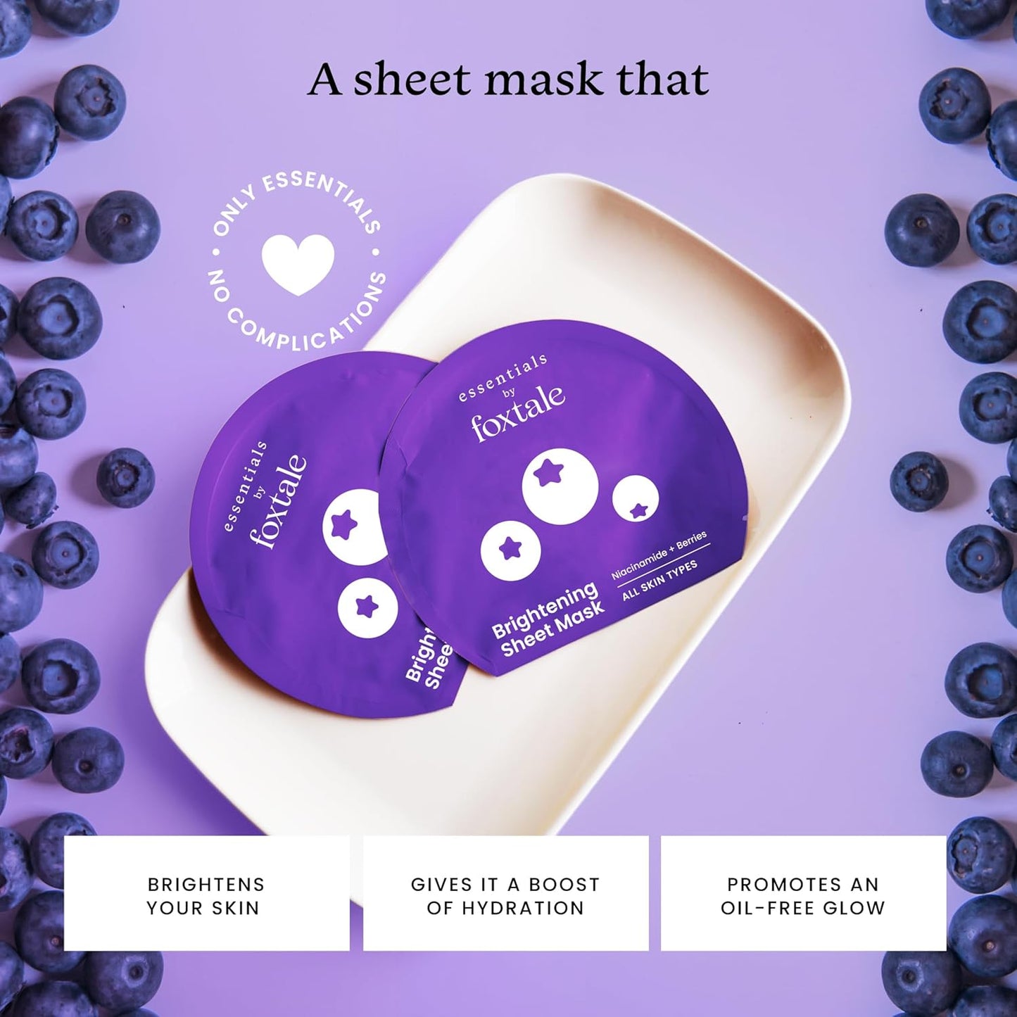 Foxtale Brightening Sheet Mask