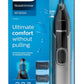 PHILIPS Unisex Nose Hair Trimmer | Nose, Ear And Eyebrow Trimmer Showerproof With Protective Guard System, Battery-Operated, No Pulling Guaranteed - Nt3650/16,