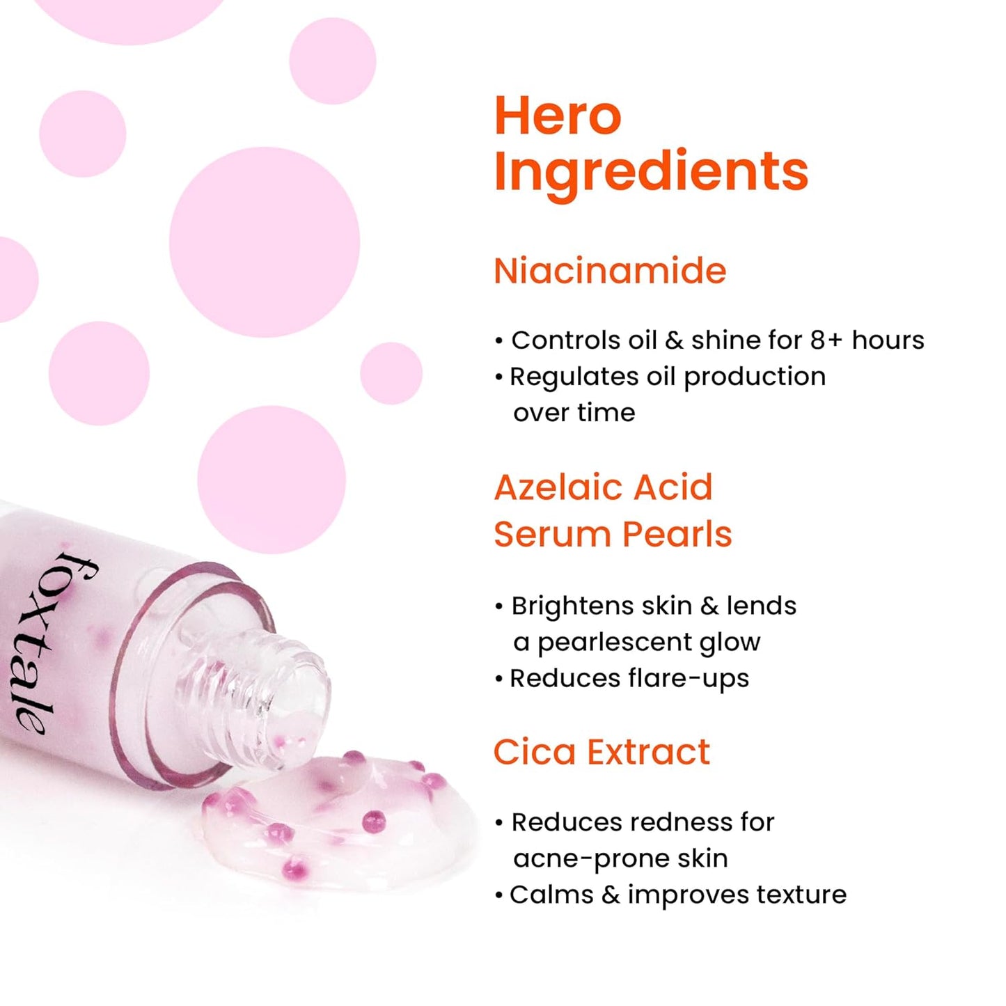 Foxtale Oil Balancing Moisturizer with Niacinamide & Cica
