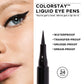 REVLON Colorstay Sharp Line Liquid Eye Pen, 24 HRS, Waterproof, Smudge & Transfer Proof, Blackest Black