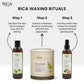 Rica Green Apple Liposoluble Painless Hair Removal Wax For Men & Women| Quick & Easy Tan Removal Waxing for Sensitive Skin| 800 ml