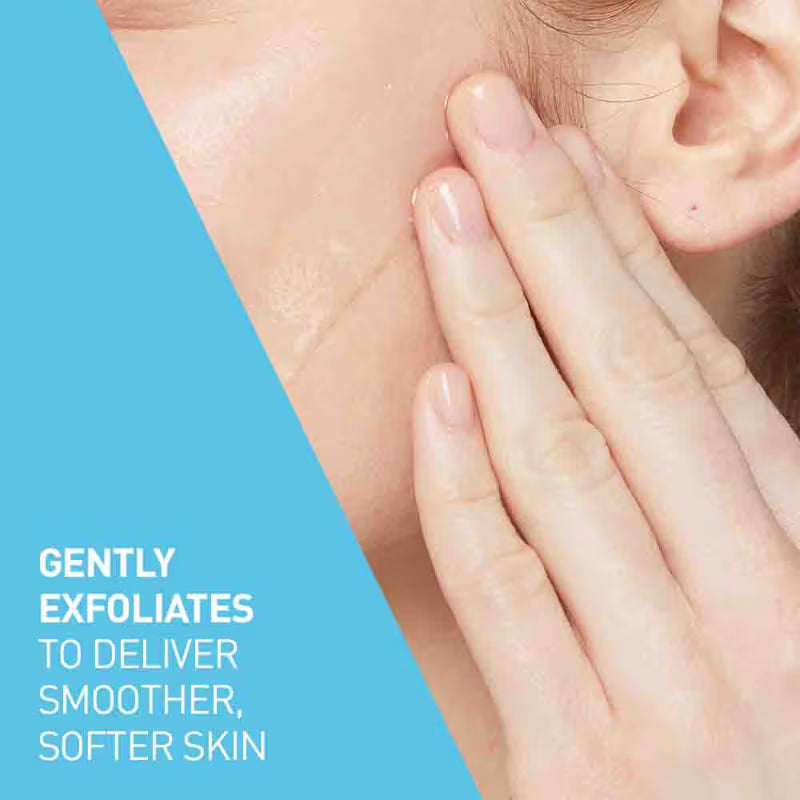 CeraVe SA Smoothing Cleanser For Dry, Rough & Bumpy Skin, Face wash with Salicylic Acid & Ceramides (236ml)