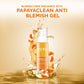 Oshea Herbals Papayaclean Anti Blemish Face Gel for All Skin Types | Hydrates, Reduces Pigmentation & Lightens Blemishes | Enriched with Papaya & Daisy Flower Extracts| 120ml