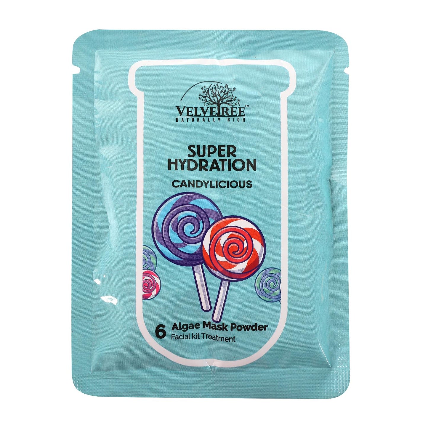 VELVETREE Hydro Jelly Facial Kit Very Berry with Berries Anti Aging, formulated in korea, 9 steps treatment edition (165 ml Candy Licious)