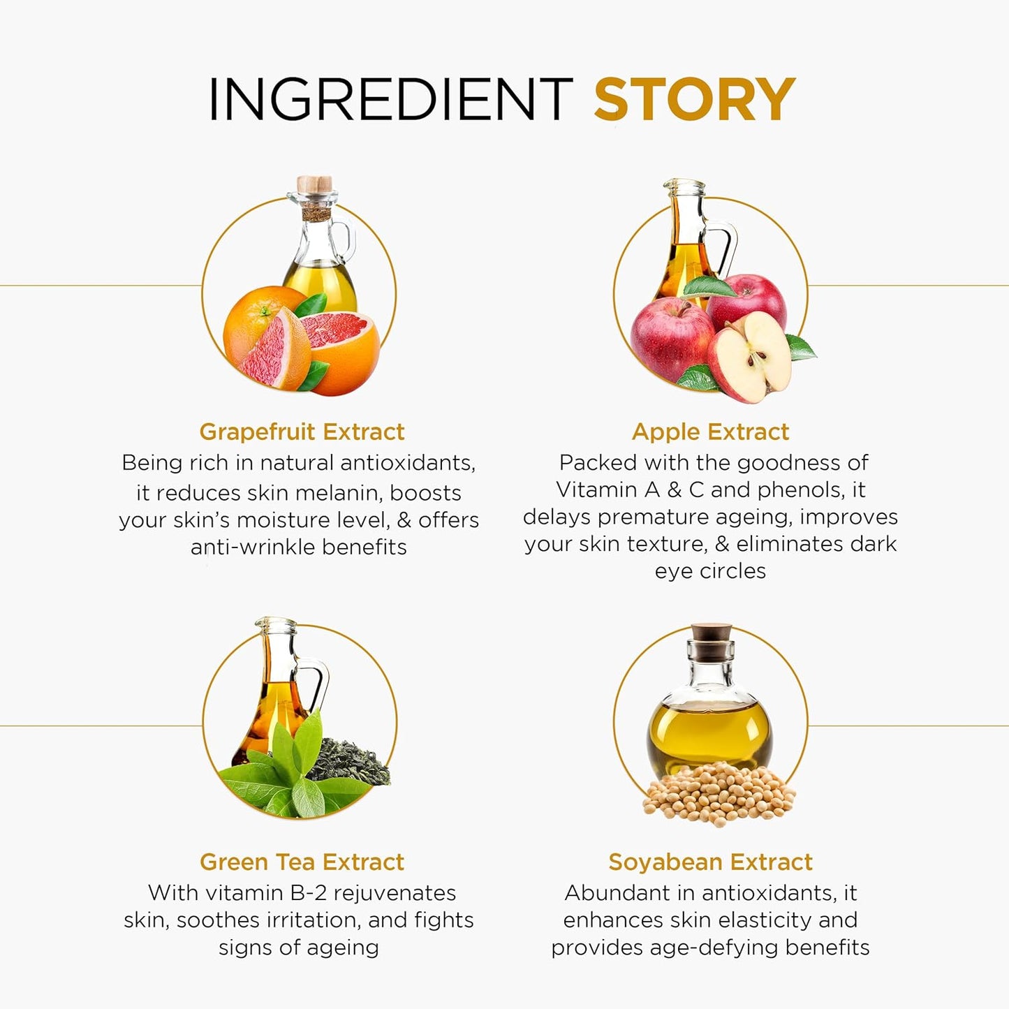 Oshea Herbals Almondfine Anti Ageing Face Serum for Women & Men | Reduces Fine Lines & Wrinkles | Boosts Hydration & Skin Elasticity | Enriched with Grapefruit & Apple Extracts | All Skin Types | 30ml