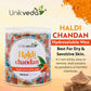 Unikveda Haldi Chandan Hydrosoluble Wax Best for Dry and Sensitive Skin, Remove Tanning of Skin | 800gm