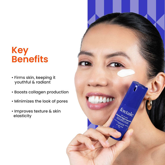 Foxtale 0.15% Beginner Friendly Retinol Night Serum