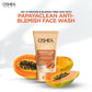 Oshea Herbals Papayaclean Anti Blemish Facewash for Women & Men | Hydrating & Deep Cleansing | Reduces Pigmentations & Blemishes | Enriched with Papaya Extracts & Vitamin E | All Skin Types | 50g