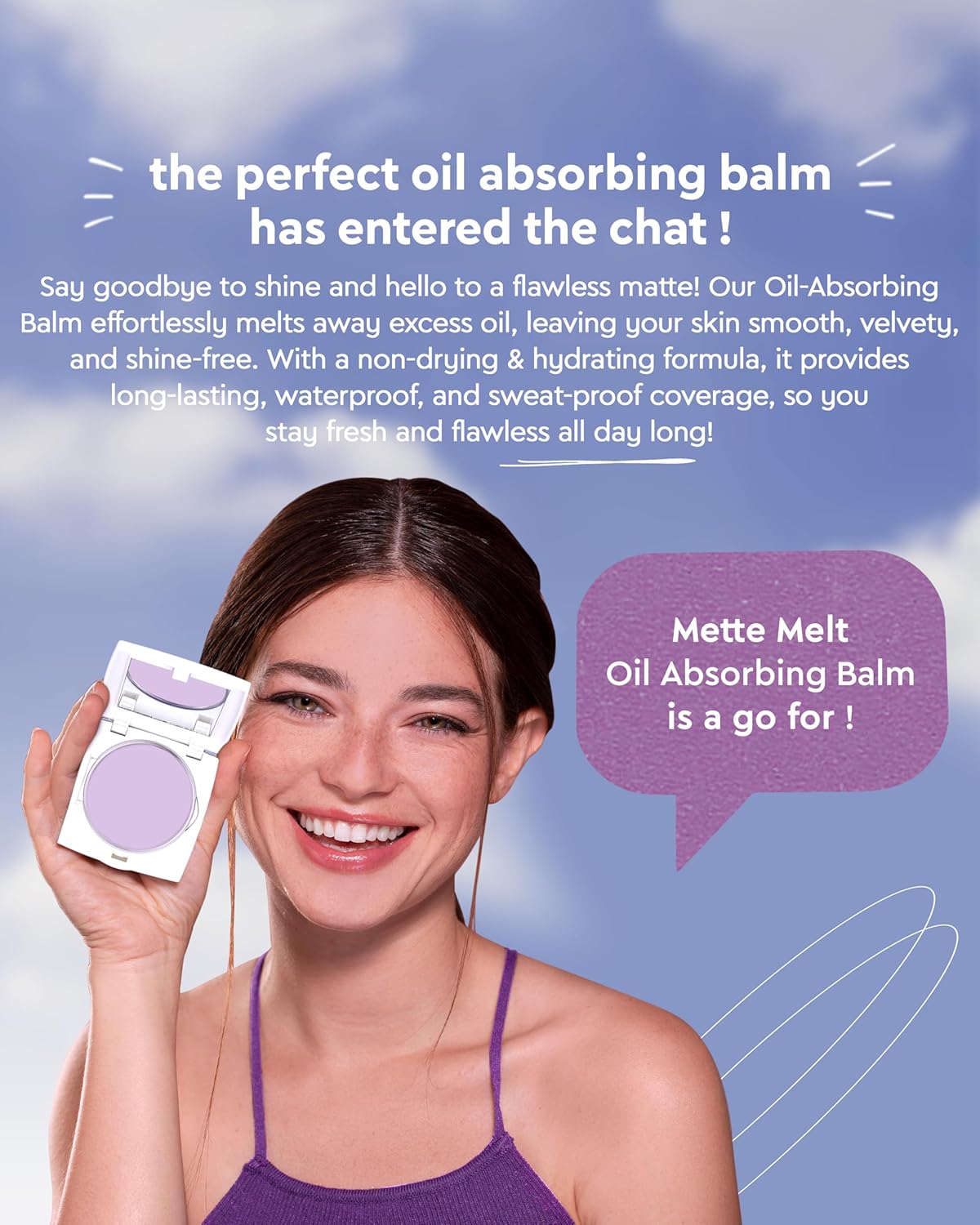 Justgold Matte Melt Oil Eraser Balm