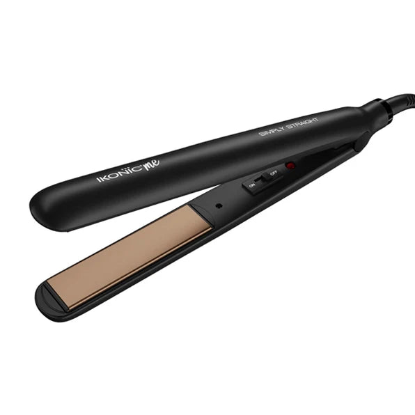 Ikonic Me Simply Straight Hair Straightener - Black