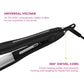Ikonic Professional Pro Titanium Hair Crimper with Titanium Plates & Adjustable Temperature Control