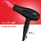 Ikonic Me Ultralight 2000W Hair Dryer with Powerful Motor, Nozzle & Diffuser
