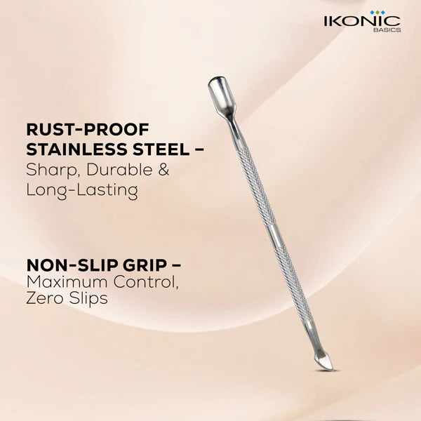 Ikonic Basics Nail Pusher & Cuticle Remover IKB-713C