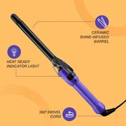 Ikonic Me Curl Me Up Hair Curler with Ceramic Barrel, 120°C–210°C Temperature Control