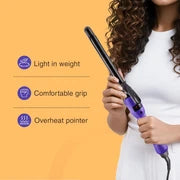 Ikonic Me Curl Me Up Hair Curler with Ceramic Barrel, 120°C–210°C Temperature Control