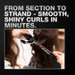 Ikonic Professional Curling Tong CT -25 2.0 Hair Curler with Advanced Titanium Barrel & Auto Lock