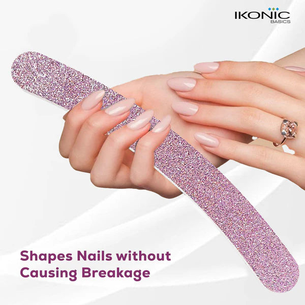 Ikonic Basics Bling Curved Nail Filer IKB-185C (40g)
