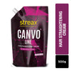 Streax Professional Canvoline Hair Straightening Cream For curly & frizzy hair, Intense (500gm)