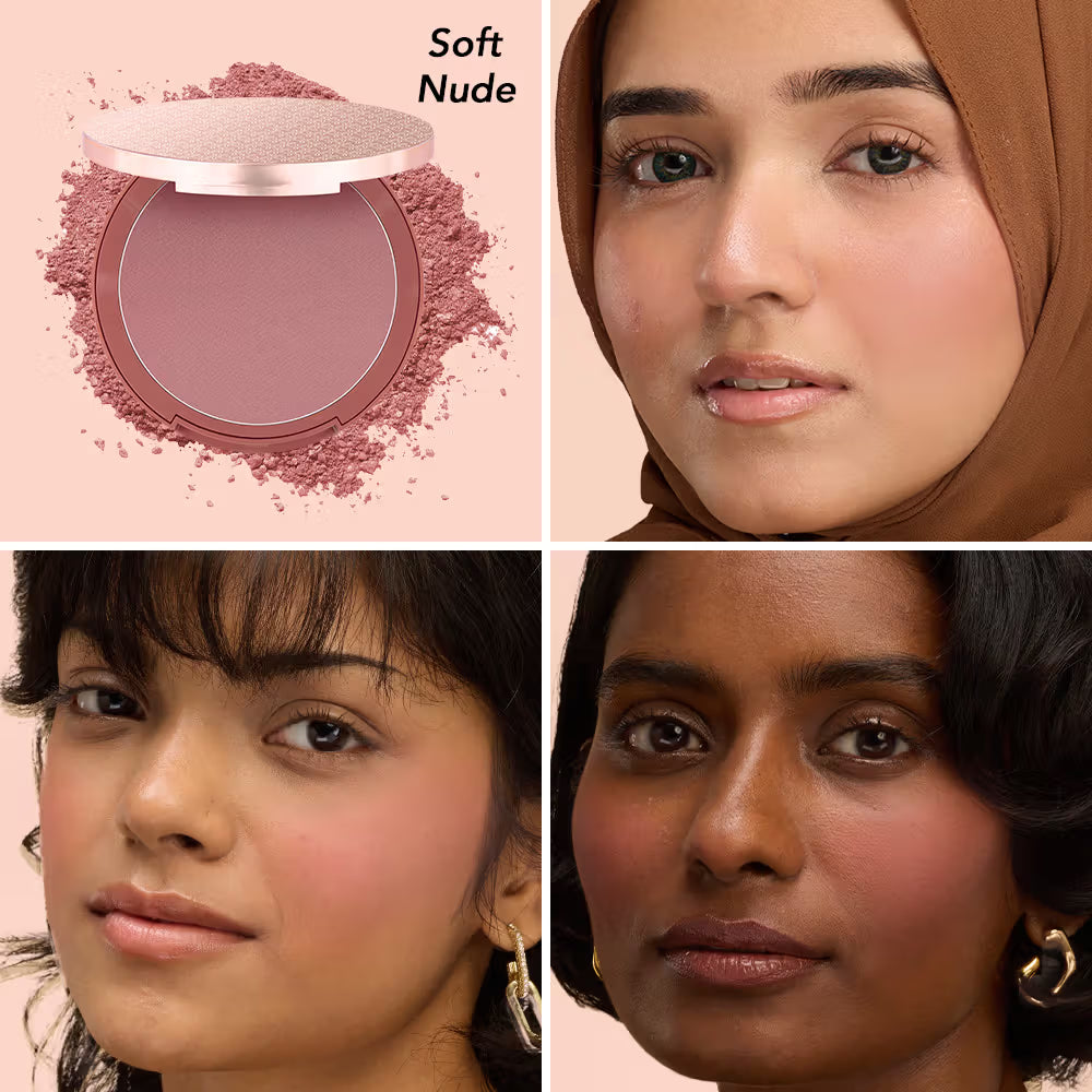 Kay Beauty Matte Blush - Soft Nude