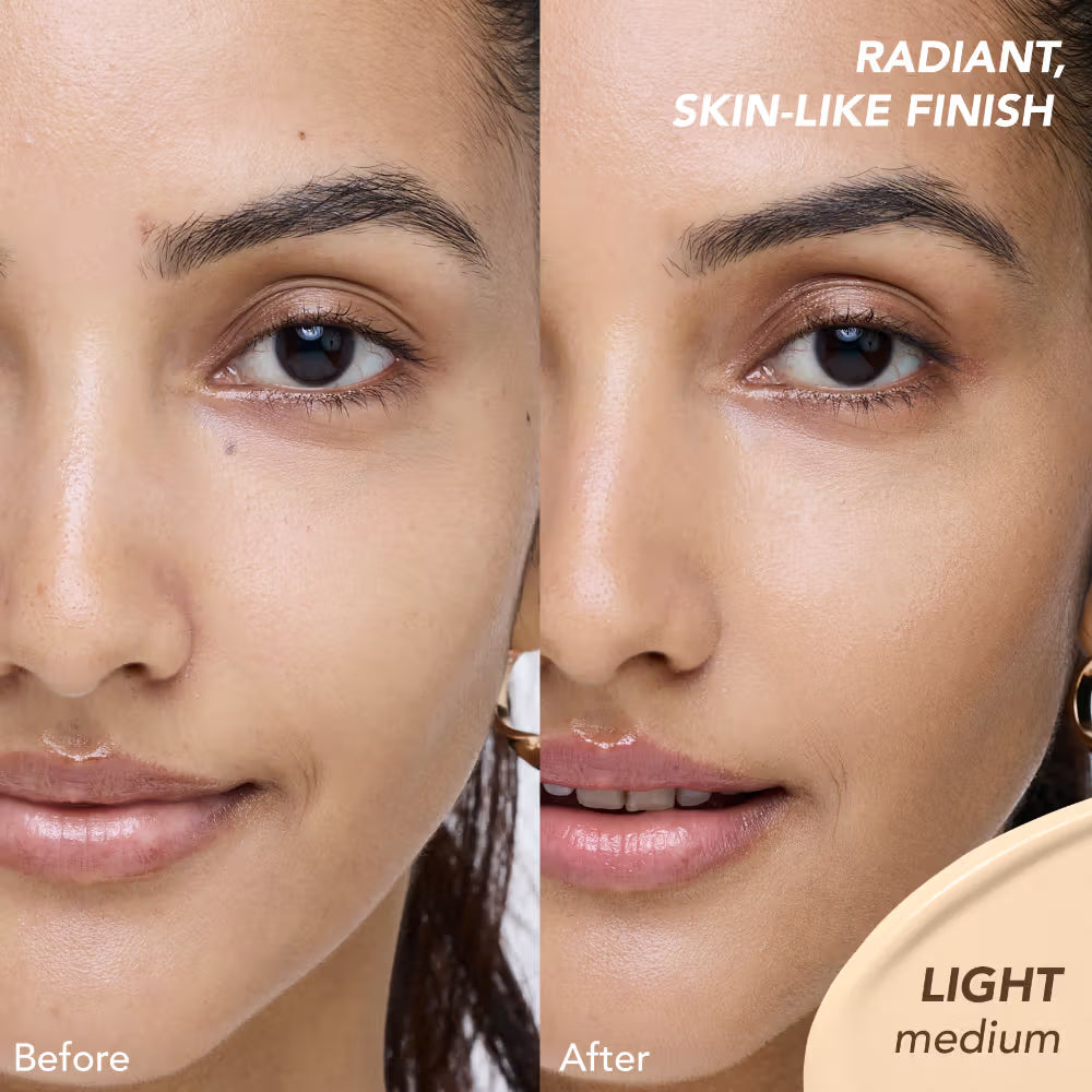 Kay Beauty Hydra Glow AllinOne SerumSkinTintedSunscreen-SPF 40 PA++,HyaluronicAcid&VitC-LightMedium