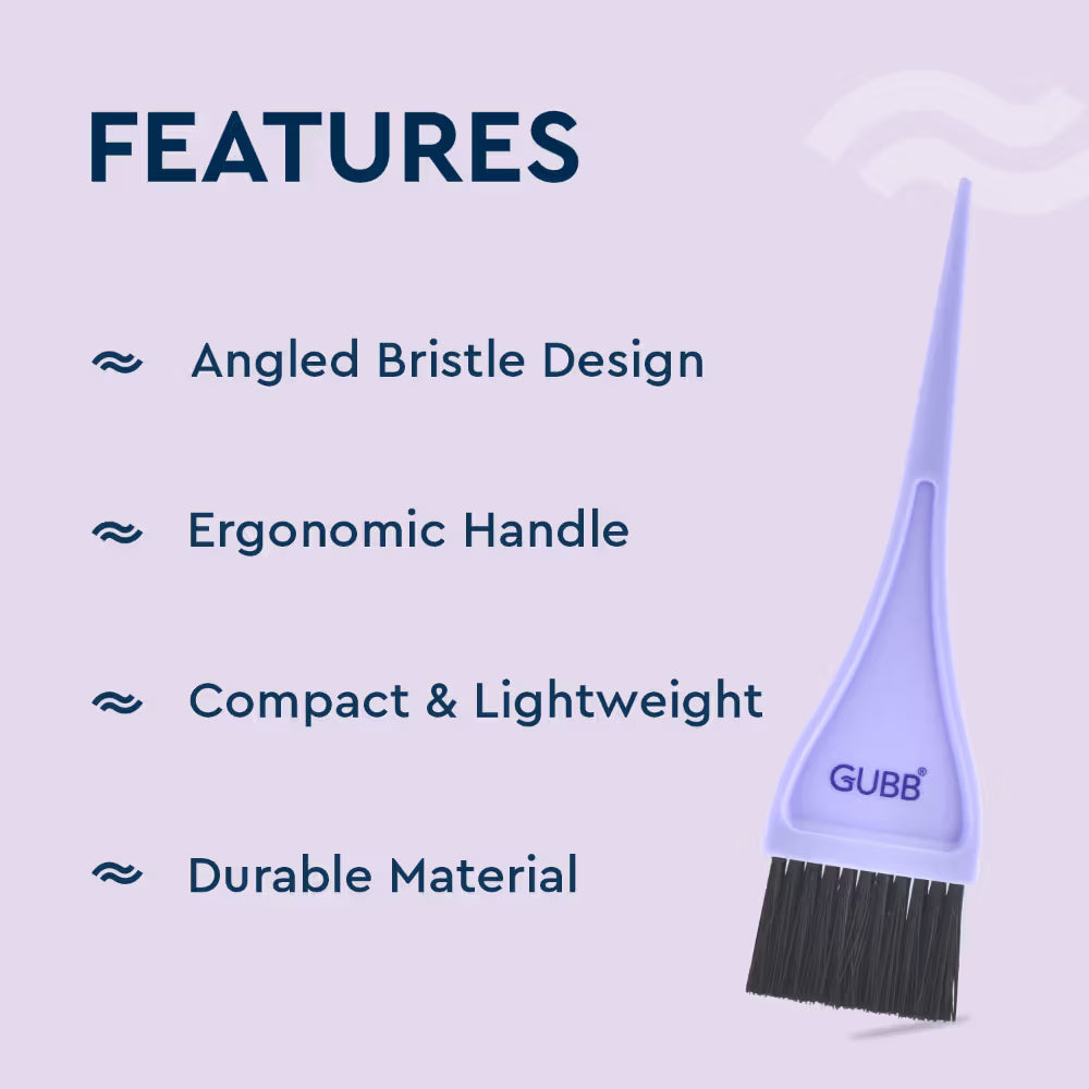 GUBB Hair Colouring Brush For Men & Women Small Hair Dye Brush