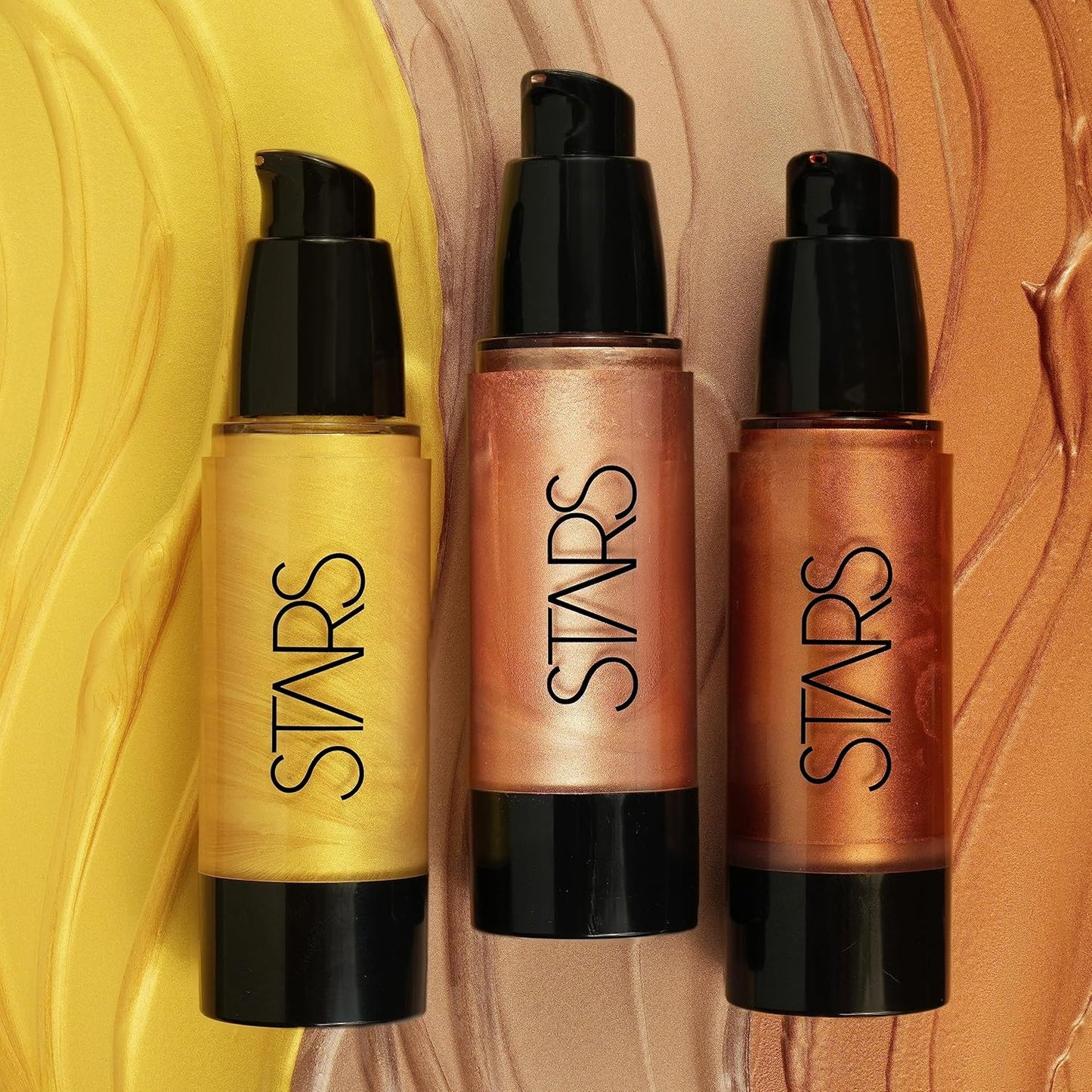 Stars Cosmetics Liquid Highlighter for Face Makeup | Reflect & Shine | Radiant Glow | Shiny Finish | Suitable for All Skin Types | Hydrating & Long-Lasting | 40ml