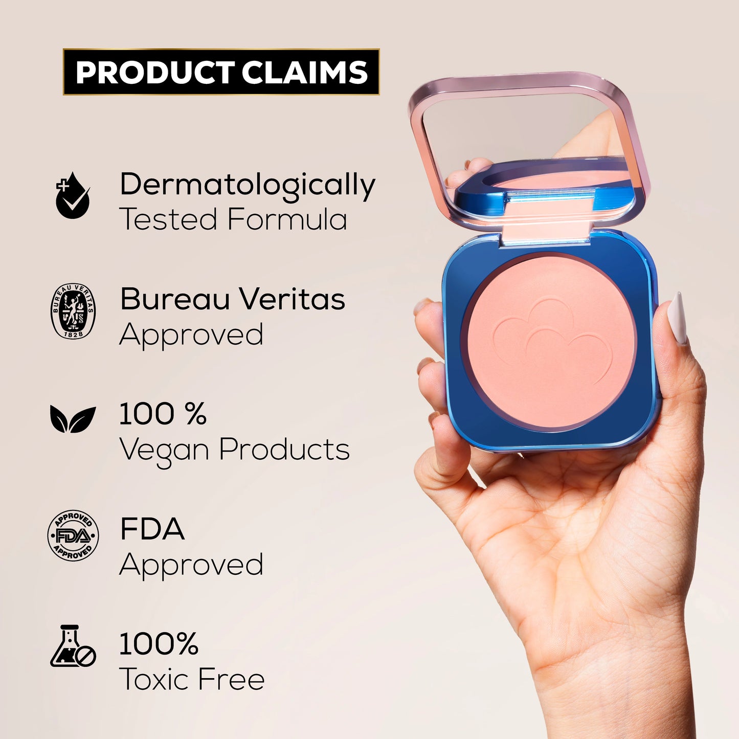 Insight Professional Air Pop Blusher | 10gm