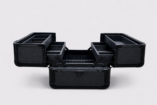 Makeup Studio Professional Makeup Storage Case – Durable & Travel-Friendly