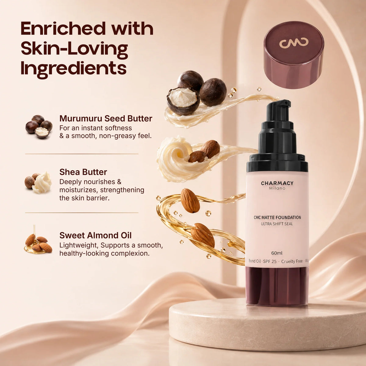 CMC Matte Foundation 60ML