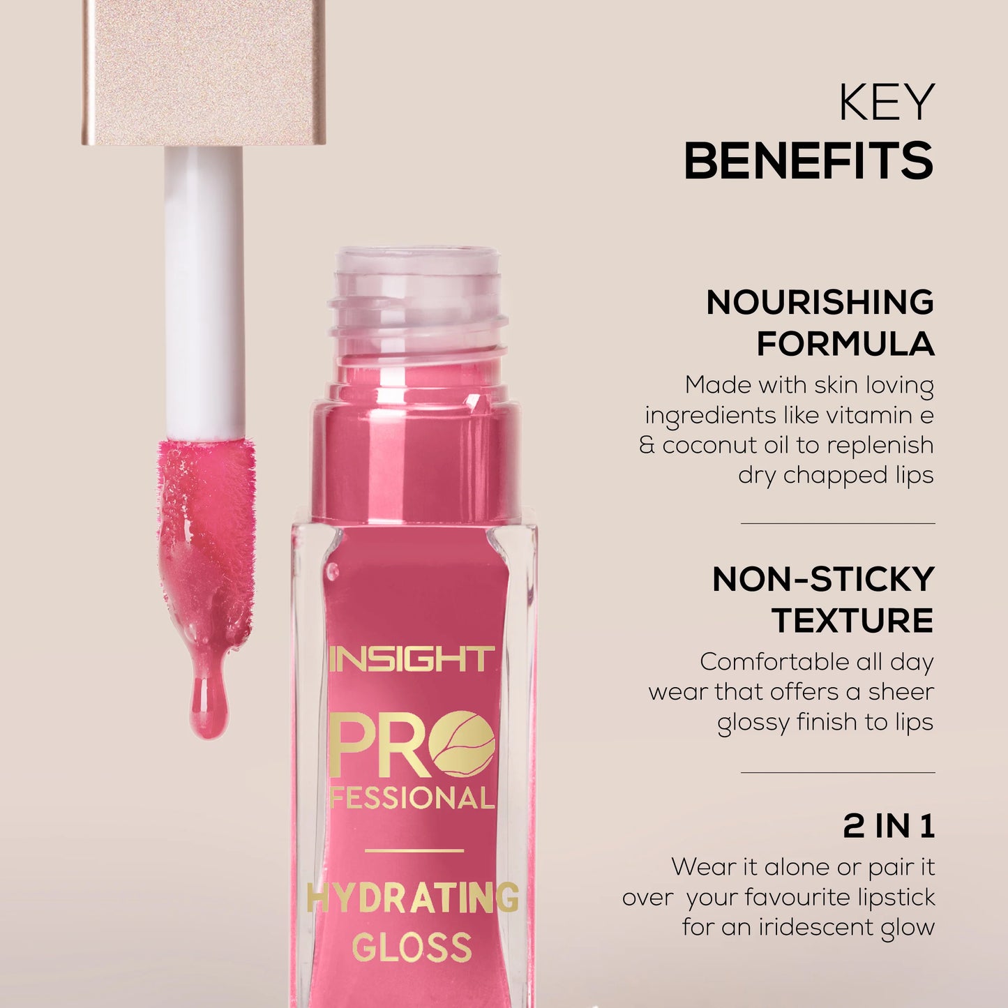INSIGHT Professional Hydrating Lip Gloss (10g)
