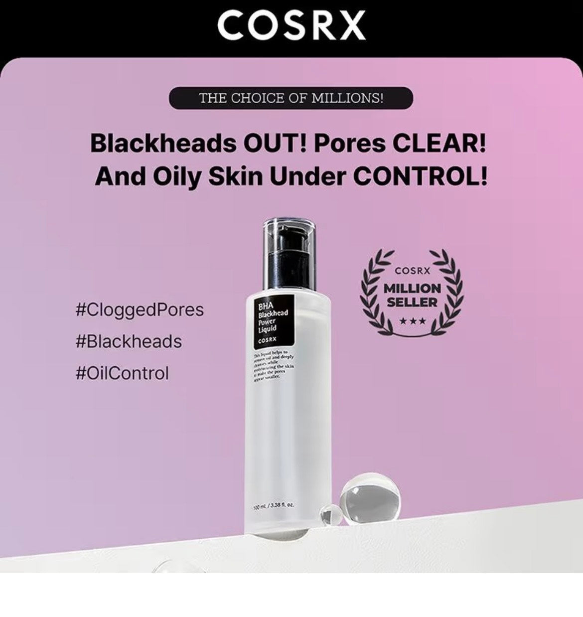COSRX BHA Blackhead Power Liquid (100ml)