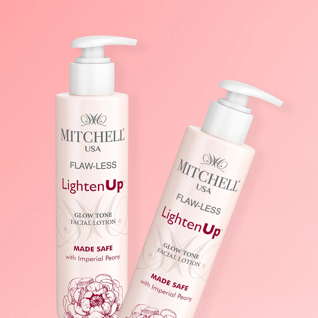 Mitchell USA FLAW-LESS LightenUp Glow Tone Facial Lotion