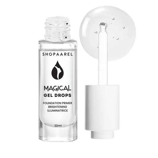 Shopaarel Magical Gel Drops, Face Primer, Soft Radiance, Luminous Finish - Clear, 20 ml