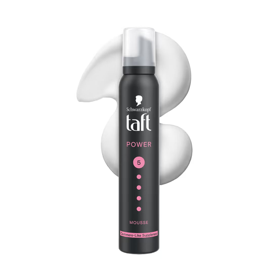 Schwarzkopf TAFT Power Hold 5 Hair Mousse To Controls Frizz, Lasts 24 Hours 200ml