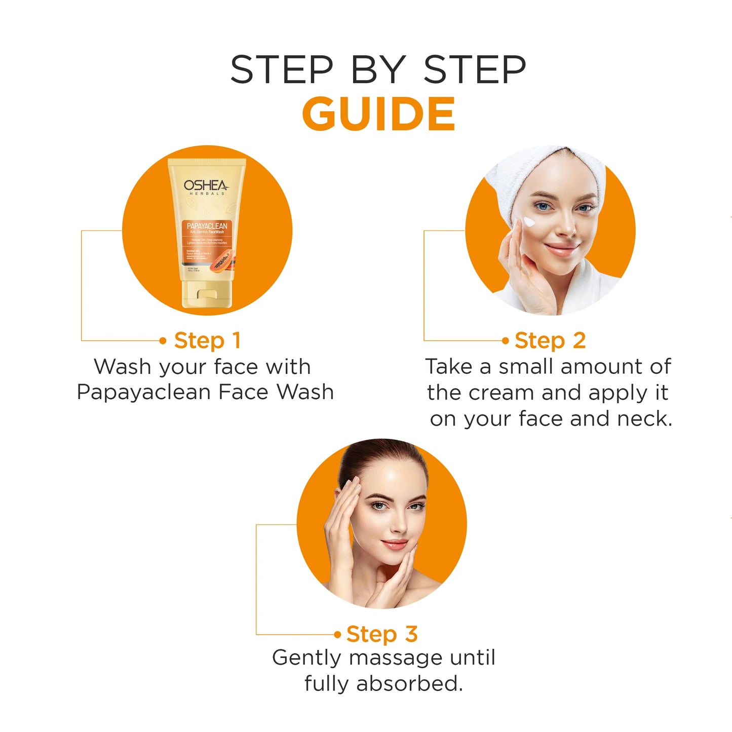 Oshea Herbals Papaya Clean 11 in One Gel Cream with SPF-25 PA+++ | 18g