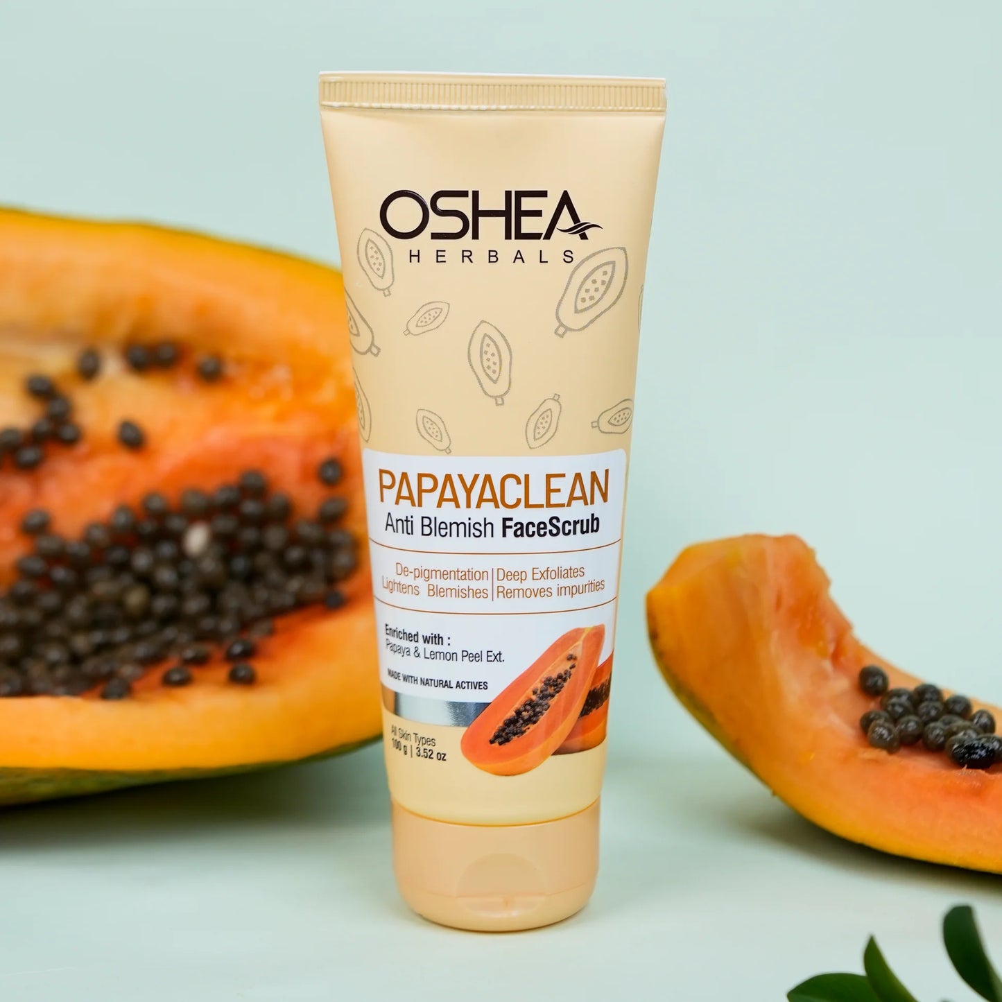 Oshea Herbals Papayaclean Anti Blemish Face pack | 100g